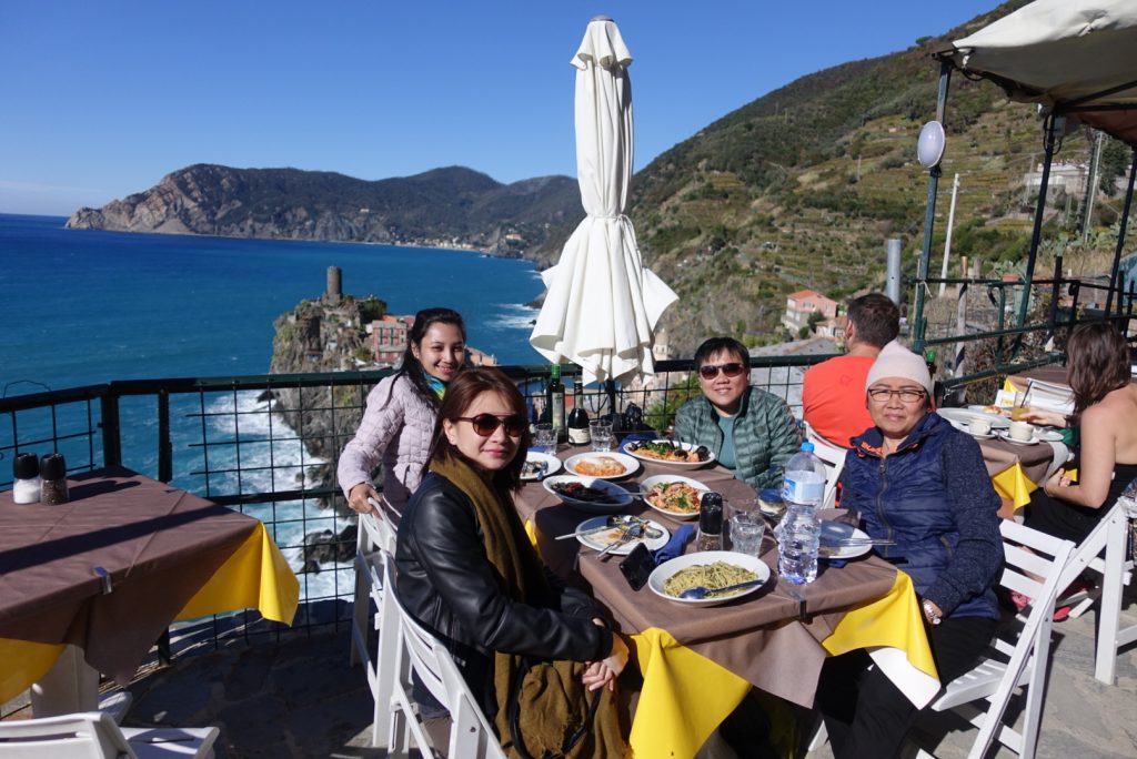 Lunch at Vernazza