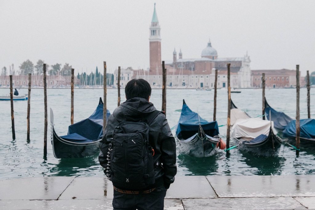 Gondola Parking Overlooking Doge's Palace