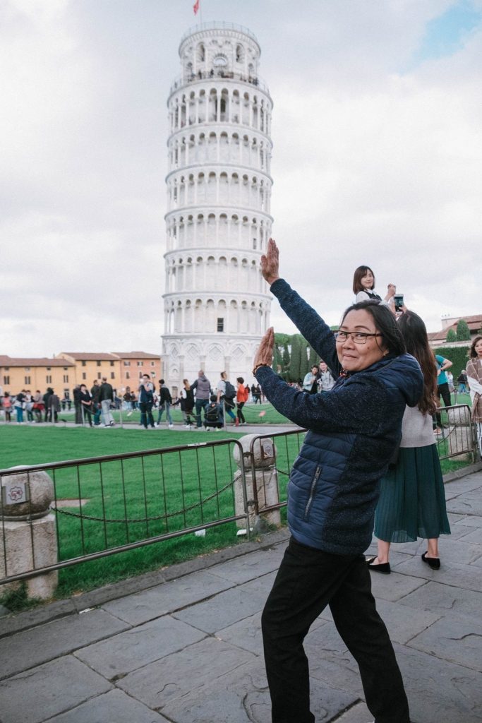 Compulsory Pisa Pose