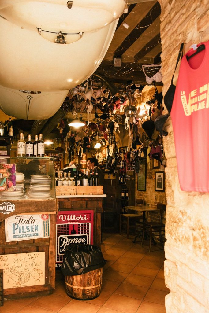 Bra Bar of Volterra Tuscany