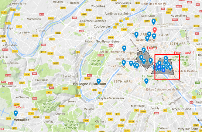 google maps travel itinerary planning step 4