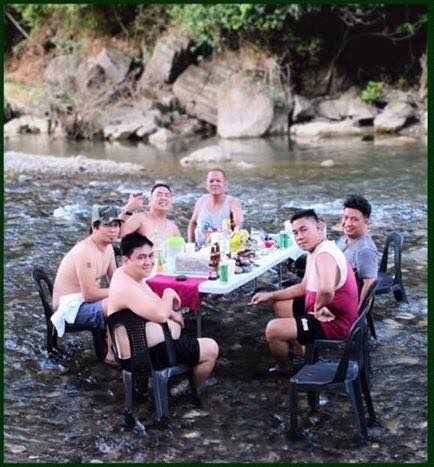 lunch by the river